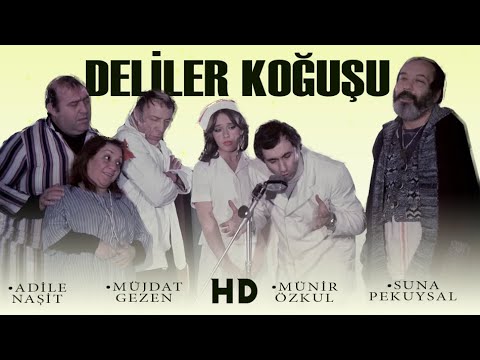 Deliler Koğuşu Türk Filmi | FULL | MÜJDAT GEZEN | ADİLE NAŞİT
